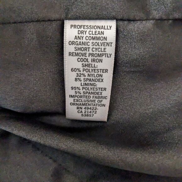 Cache Strapless Mini Dress Black 10 Cocktail Date Evening Y2K Peplum Retro Hoco - Picture 9 of 10